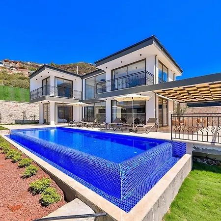 3 Bedroom Luxury Villa, Private Pool, Near Kalkan Вилла Каш