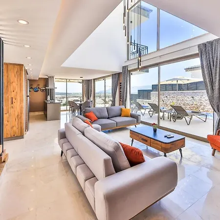 Вилла 3 Bedroom Luxury Villa, Private Pool, Near Kalkan *